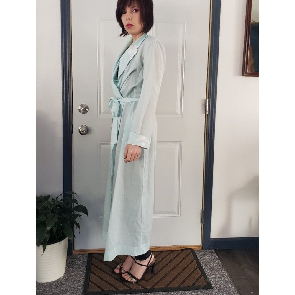 70s Blue Robe - Picture 2 of 5